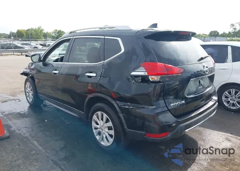 2017 Nissan Rogue S из США, поврежденный, VIN KNMAT2MT4HP555256